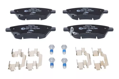 ATE Brake Pad Set, disc brake (13.0460-2715.2)