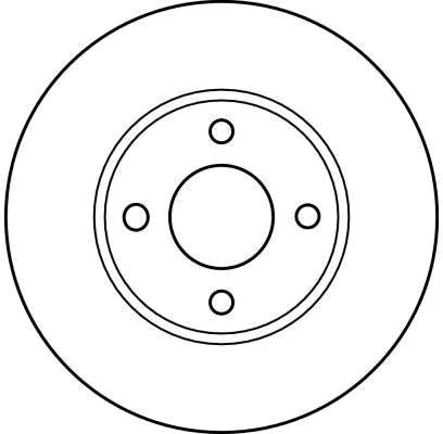 TRW Brake Disc (DF4018)