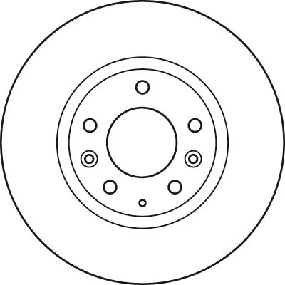 TRW Brake Disc (DF4958S)