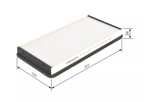 BOSCH Filter, cabin air (1987432200)