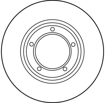 TRW Brake Disc (DF1833)