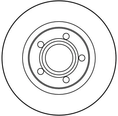 TRW Brake Disc (DF2806)