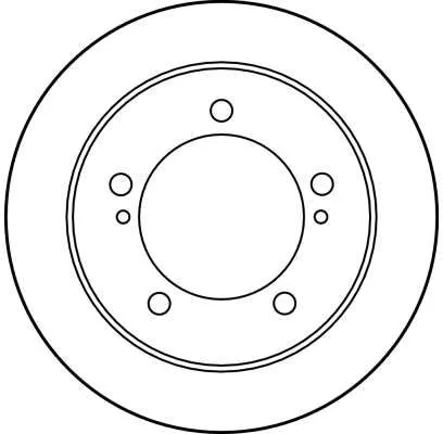 TRW Brake Disc (DF3165)