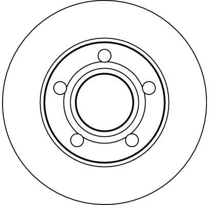 TRW Brake Disc (DF4026)