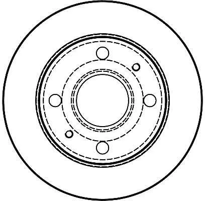 TRW Brake Disc (DF4070)