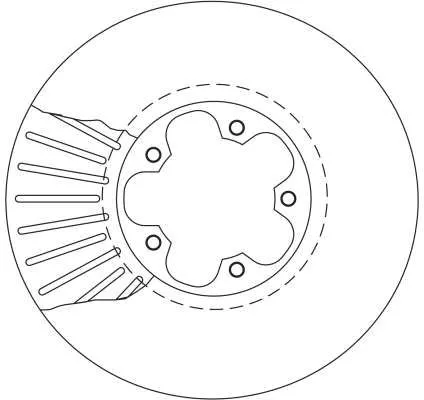 TRW Brake Disc (DF4216)
