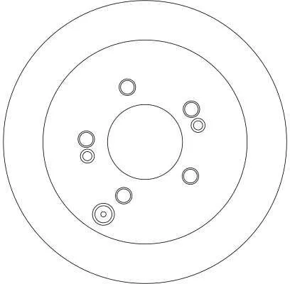 TRW Brake Disc (DF4287)