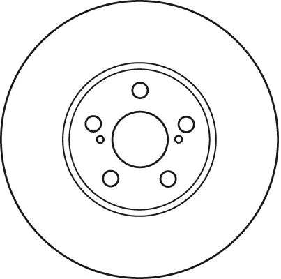 TRW Brake Disc (DF4871)