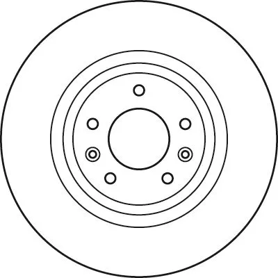 TRW Brake Disc (DF4970S)