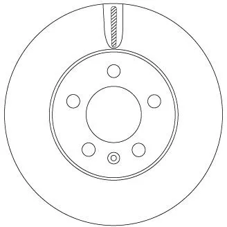 TRW Brake Disc (DF6584)