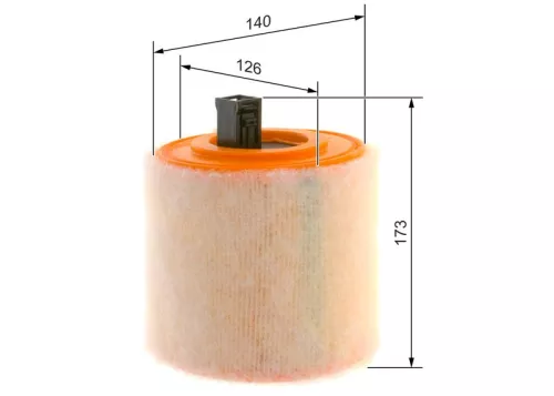 BOSCH Air Filter (F026400436)