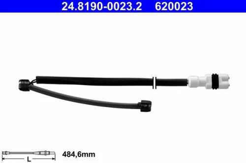 ATE Warning Contact, brake pad wear (24.8190-0023.2)