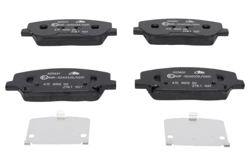 ATE Brake Pad Set, disc brake (13.0460-5651.2)