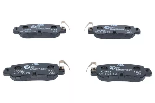 ATE Brake Pad Set, disc brake (13.0470-5664.2)