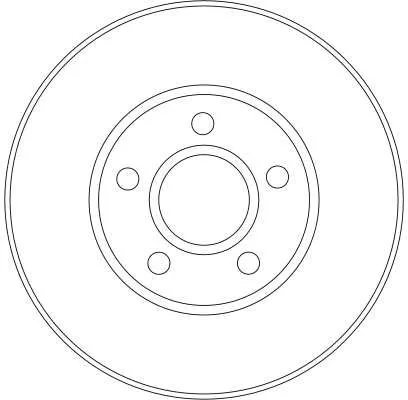 TRW Brake Disc (DF4277)