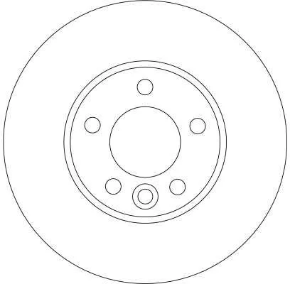 TRW Brake Disc (DF4309S)
