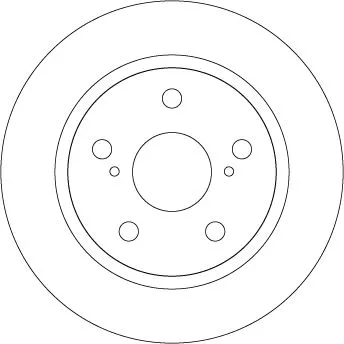 TRW Brake Disc (DF4830)