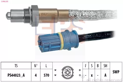 EPS Oxygen Sensor (1-998-325)