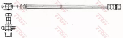 TRW Brake Hose (PHD484)