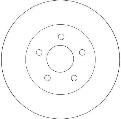 TRW Brake Disc (DF4218)