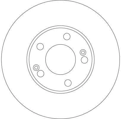 TRW Brake Disc (DF4291)