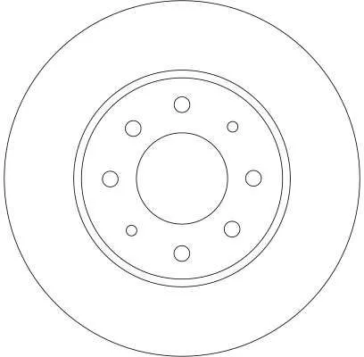 TRW Brake Disc (DF4345)