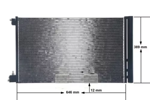 MAHLE Condenser, air conditioning (AC552000S)