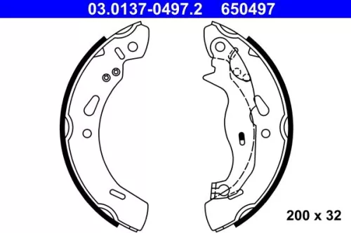 Brake Shoe Set