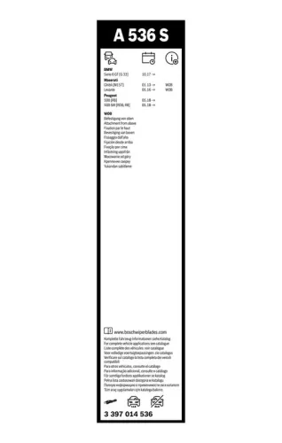 BOSCH Wiper Blade (3397014536)