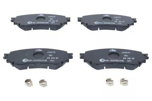 ATE Brake Pad Set, disc brake (13.0470-5675.2)
