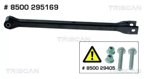 Control/Trailing Arm, wheel suspension