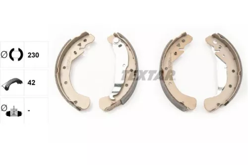TEXTAR Brake Shoe Set (91049000)