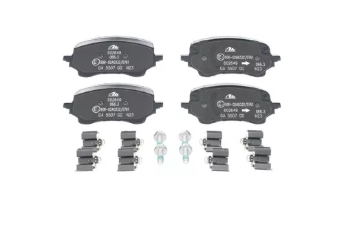 ATE Brake Pad Set, disc brake (13.0460-2649.2)