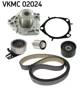 SKF Water Pump & Timing Belt Kit (VKMC02024)