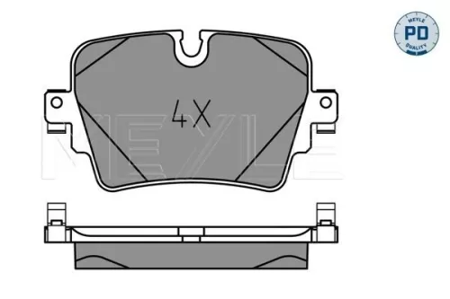 MEYLE Brake Pad Set, disc brake (0252574217/PD)