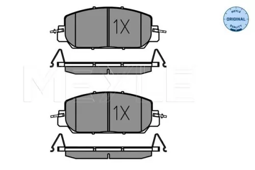 MEYLE Brake Pad Set, disc brake (0252279717)