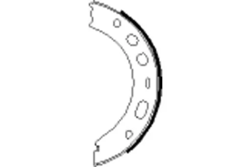 Brake Shoe Set, parking brake