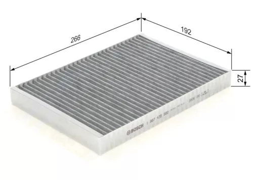 BOSCH Filter, cabin air (1987435580)