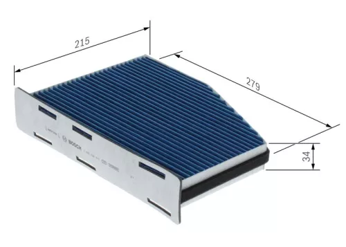 BOSCH Filter, cabin air (0986628615)