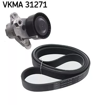 SKF V-Ribbed Belt Set (VKMA31271)
