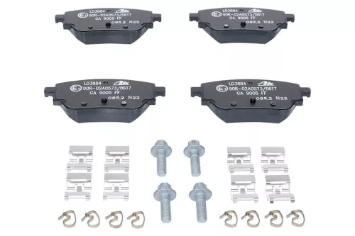 ATE Brake Pad Set, disc brake (13.0470-3884.2)