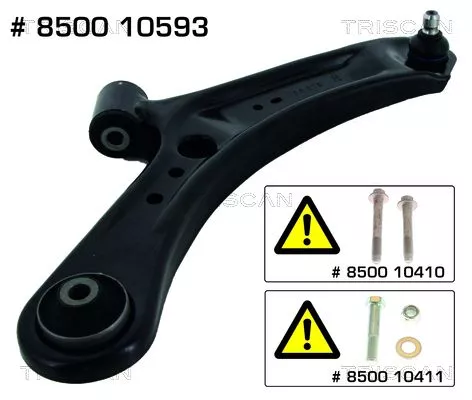 TRISCAN Control/Trailing Arm, wheel suspension (850010593)