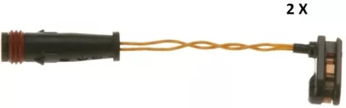 Warning Contact, brake pad wear