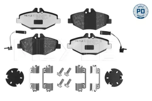 MEYLE Brake Pad Set, disc brake (0252374320/PD)