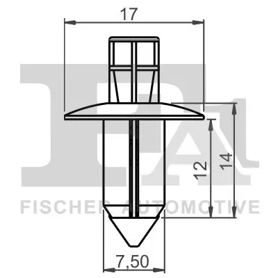 FA1 Expanding Rivet (77-30014.5)