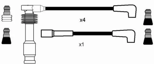 NGK Ignition Cable Kit (0823)