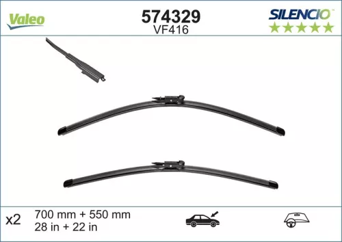 VALEO Wiper Blade (574329)