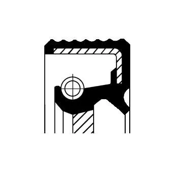 CORTECO Shaft Seal, intermediate shaft (20015465B)