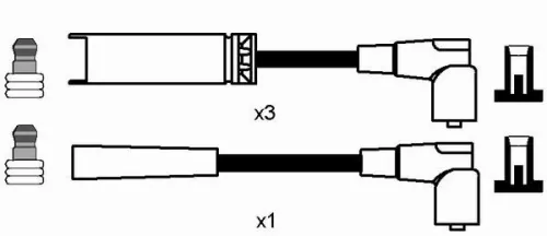 NGK Ignition Cable Kit (8275)