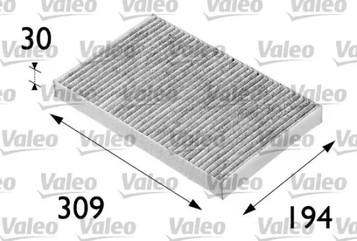 VALEO Filter, cabin air (698682)